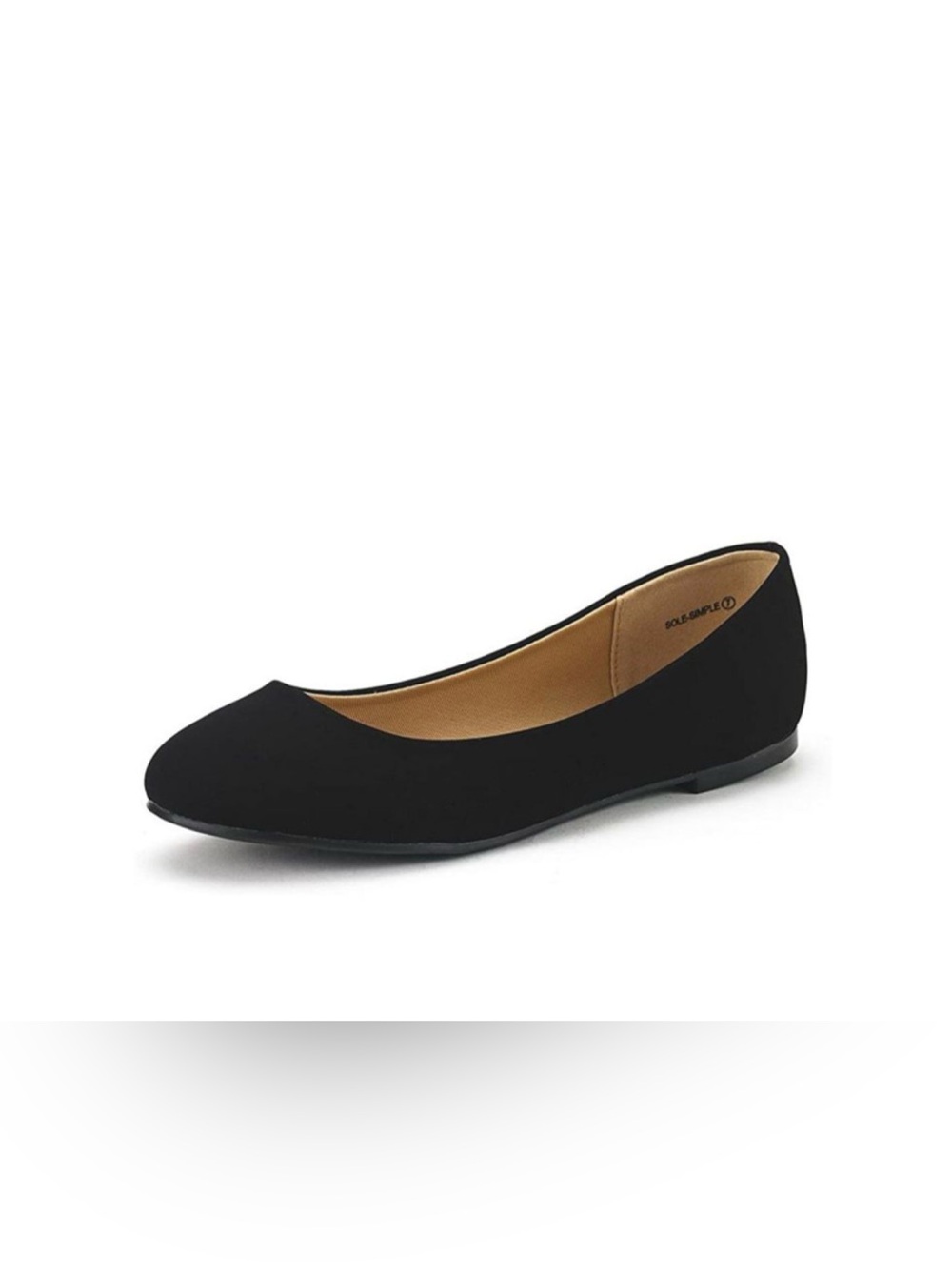 Lauren Conrad Simple Ballet Flats | Black | Size 8.5